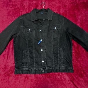 Classic Black Denim Jacket
